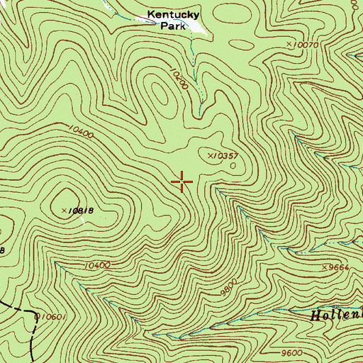 Topographic Map of Harmon, NM