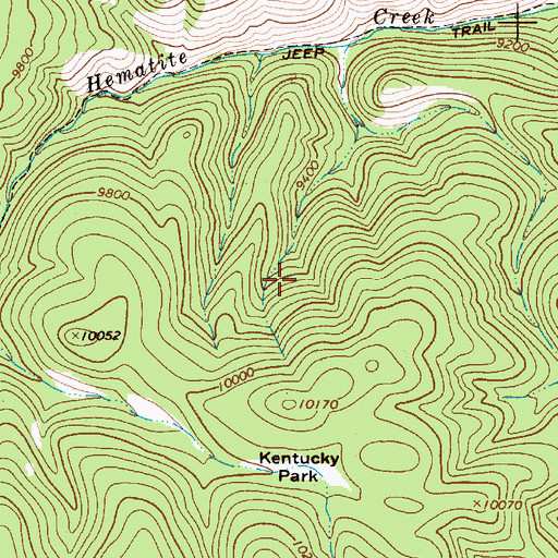 Topographic Map of Independence, NM