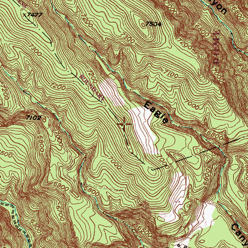 Topographic Map of Pumice Group Mine, NM