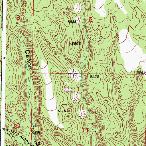Topographic Map of Pumice Mine, NM