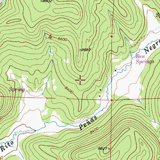 Topographic Map of Minerals and Chemicals Group, NM