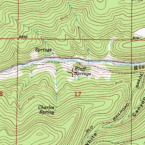 Topographic Map of Copper Flat Group, NM