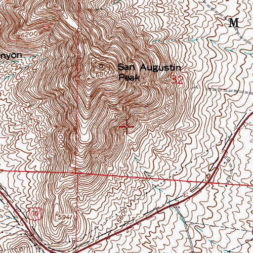 Topographic Map of Ben Nevis, NM