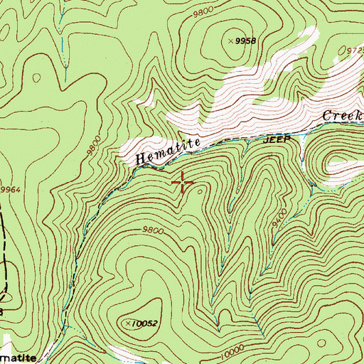 Topographic Map of Labor Exchange, NM