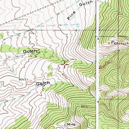 Topographic Map of Empire, NM