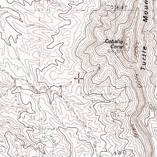 Topographic Map of Tingley Prospect, NM