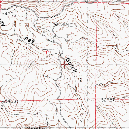 Topographic Map of Palma Group, NM