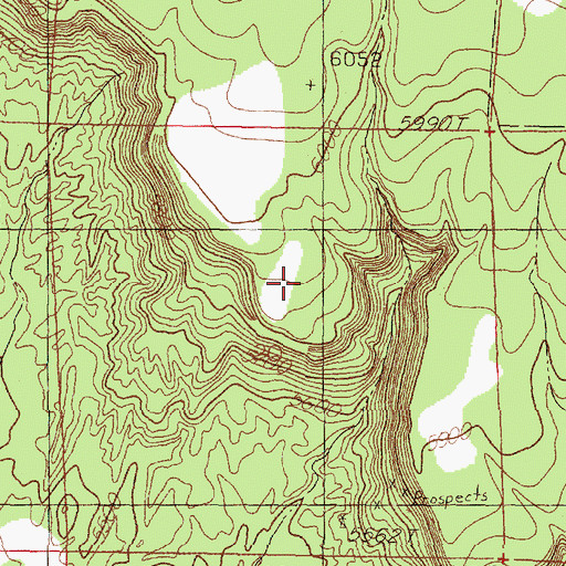 Topographic Map of Romero, NM
