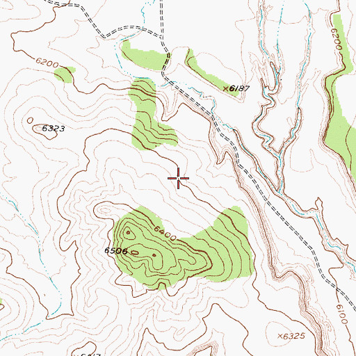 Topographic Map of JJ Number 1, NM