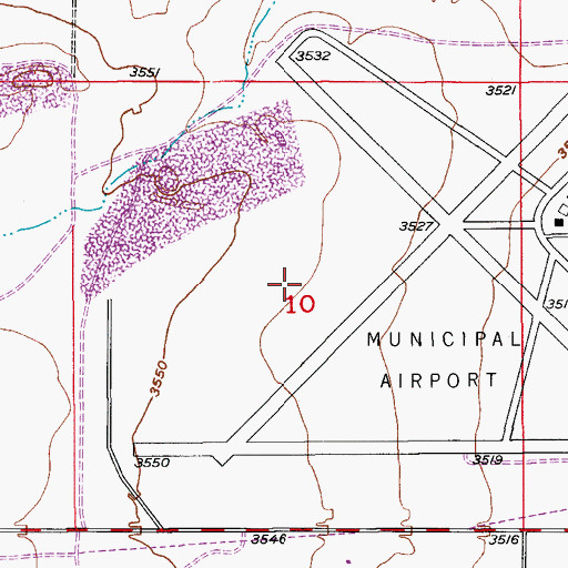 Topographic Map of Artesia City Dump Pit, NM