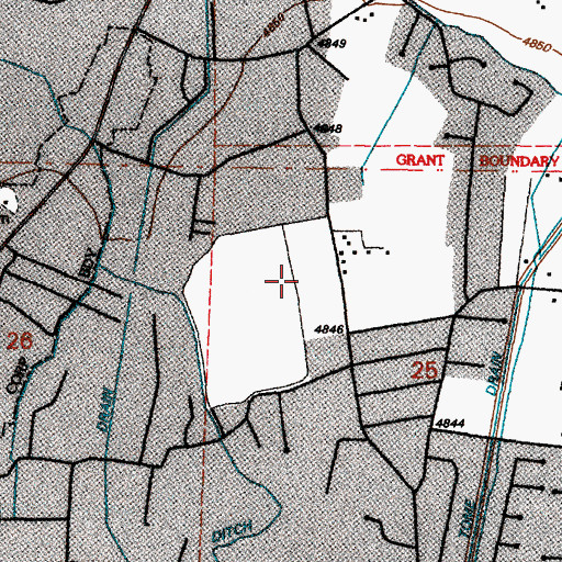 Topographic Map of Orona Pit, NM