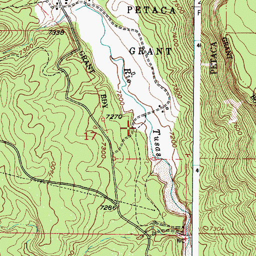 Topographic Map of Verne Byrne Pit Number 406, NM