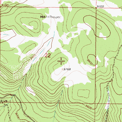 Topographic Map of Mayflower Group, NM