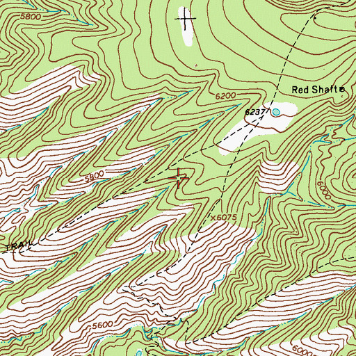 Topographic Map of Liberty Bell Number One Claim, NM