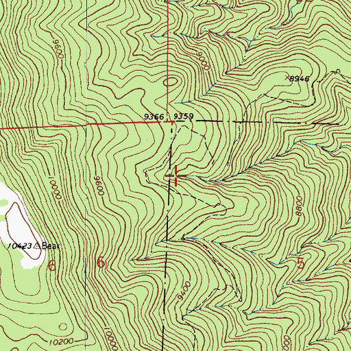 Topographic Map of Sparks-Stone Number One, NM