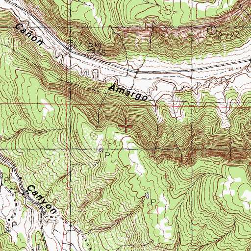 Topographic Map of Caranta Lease, NM