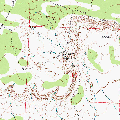 Topographic Map of Paisano 23, NM