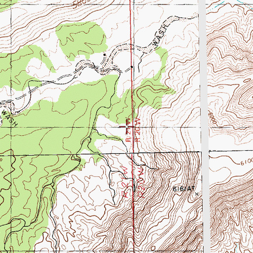 Topographic Map of Carrizo Number One, NM