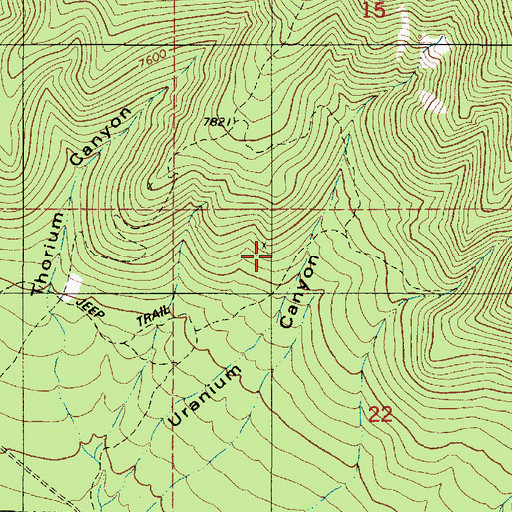 Topographic Map of Barlejon Number Two, NM