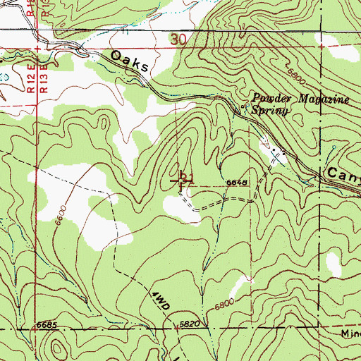 Topographic Map of Price, NM