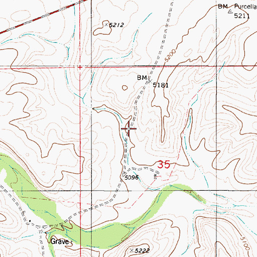 Topographic Map of Smoot Pit, NM