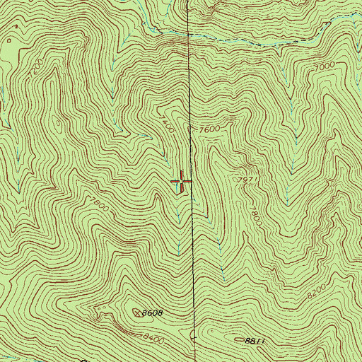 Topographic Map of Seminole Group, NM