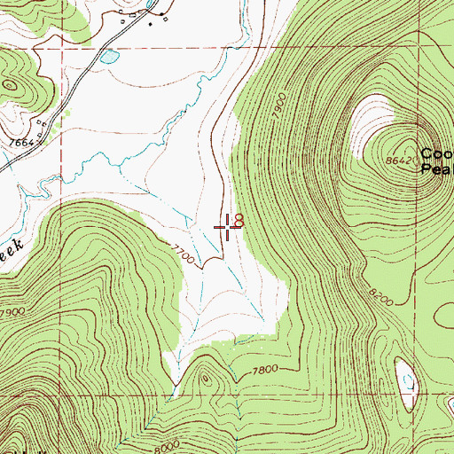 Topographic Map of Laizy Daisy, NM