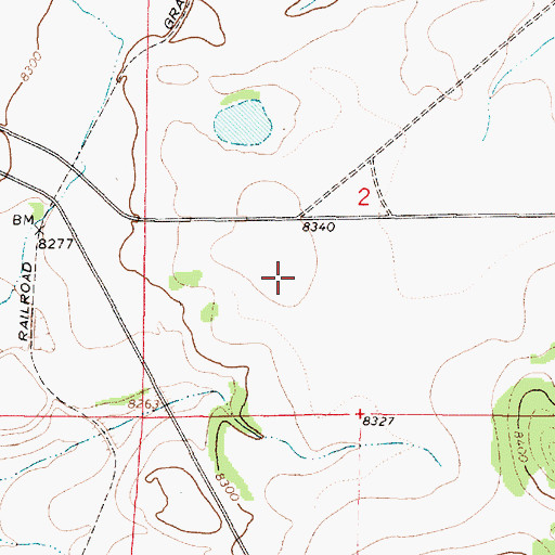 Topographic Map of Johns Manville Perlite Corporation, NM