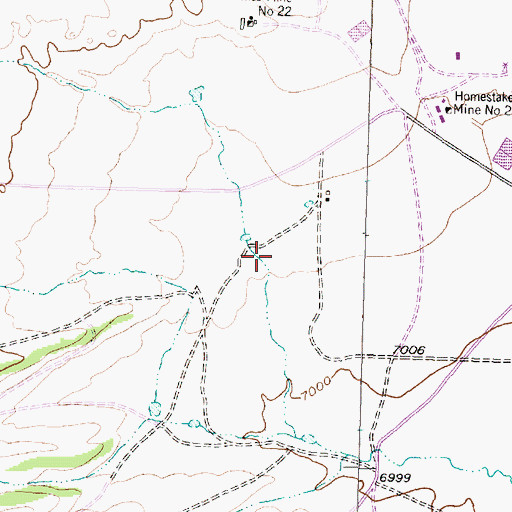 Topographic Map of Nite Group, NM