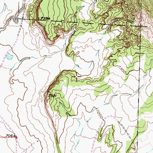 Topographic Map of Ike Number 1, NM