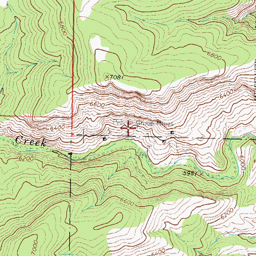 Topographic Map of Pelican, NM