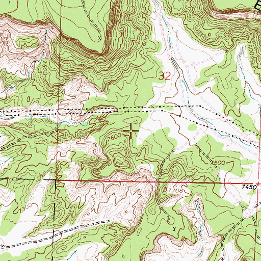 Topographic Map of Melrich Group, NM
