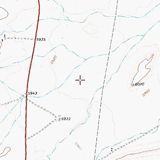 Topographic Map of Trotz Construction Pit, NM