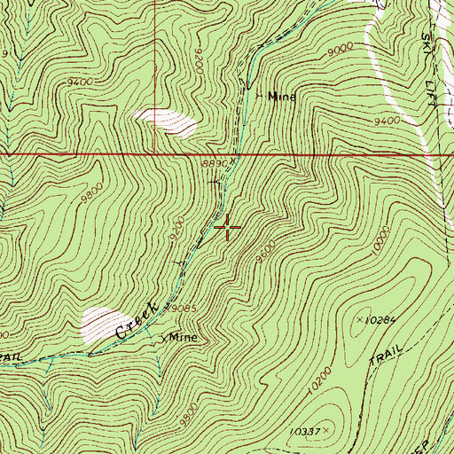 Topographic Map of Silver Tip Group, NM