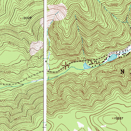 Topographic Map of Boston Queen Prospect, NM