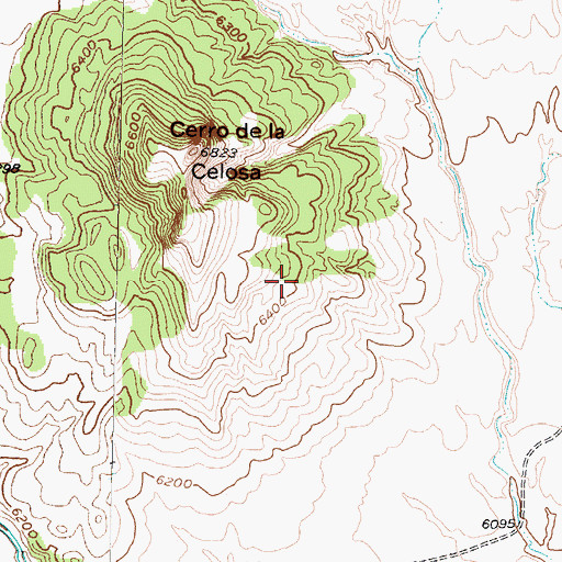 Topographic Map of Seboyeta Project, NM