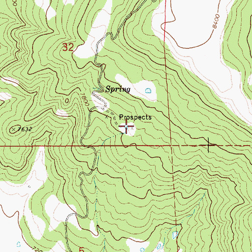 Topographic Map of Newton Mine, NM
