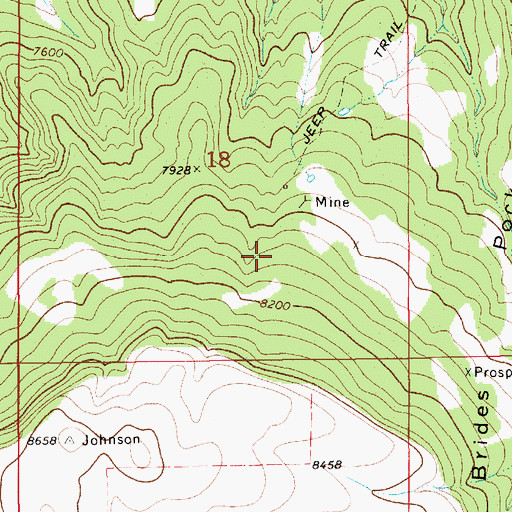 Topographic Map of Newton-Talbott Mine, NM