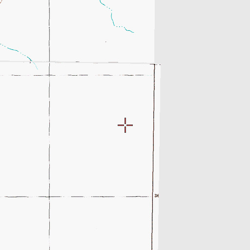 Topographic Map of Parker Deposit, NM