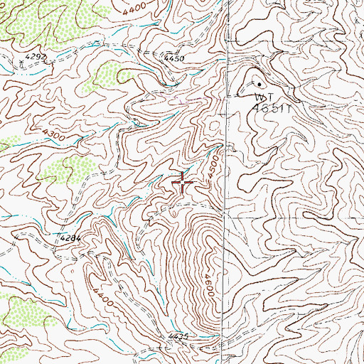 Topographic Map of Universal Group, NM
