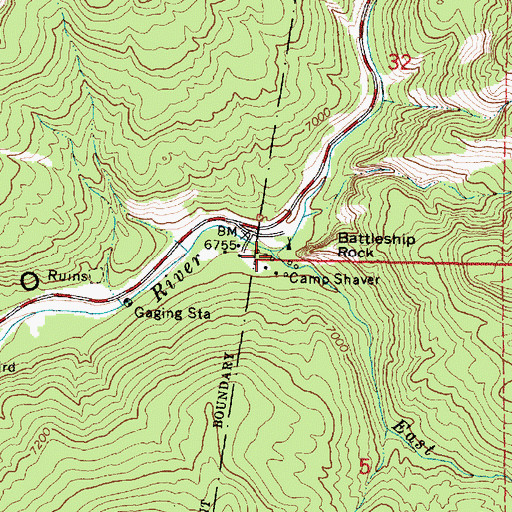 Topographic Map of East Fork Jemez River, NM