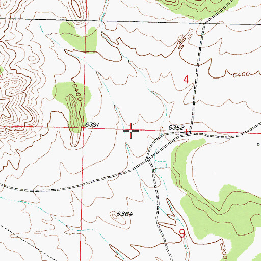 Topographic Map of Encinal 2 Water Well, NM
