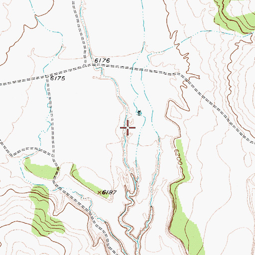 Topographic Map of Number 6 Water Well, NM