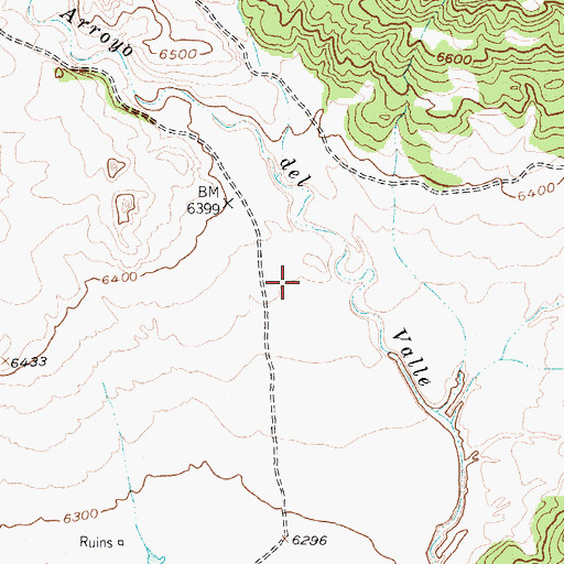 Topographic Map of Number 16 Water Well, NM