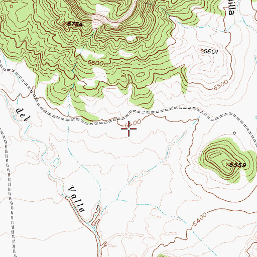Topographic Map of Number 14 Water Well, NM