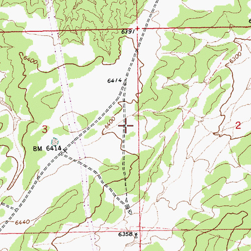 Topographic Map of Ruth Water Well, NM