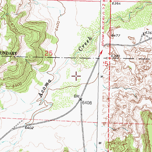 Topographic Map of Sand City Water Well, NM