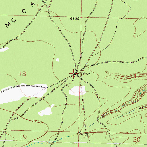 Topographic Map of Acoma 2 Water Well, NM