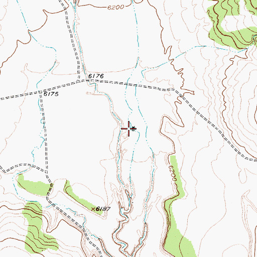 Topographic Map of Anaconda Water Well, NM