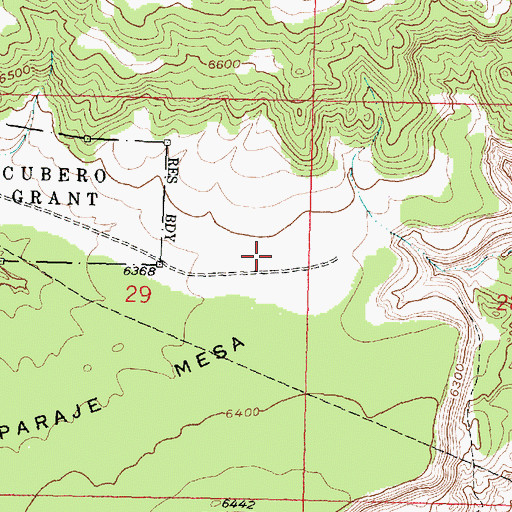 Topographic Map of RWP-17 Water Well, NM